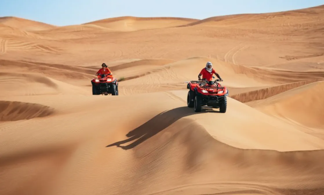 Safari en Jeep por el Desierto, con Quads, Camellos y Sandboarding